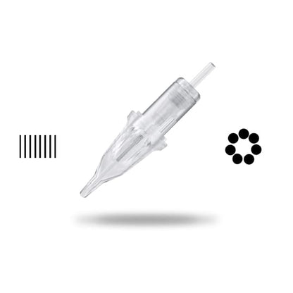 Cheyenne Craft Cartridges – 20-Pack 7-Shader Tattoo Needles