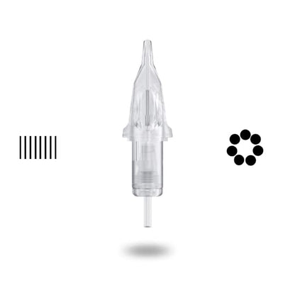Cheyenne Craft Cartridges – 20-Pack 7-Shader Tattoo Needles