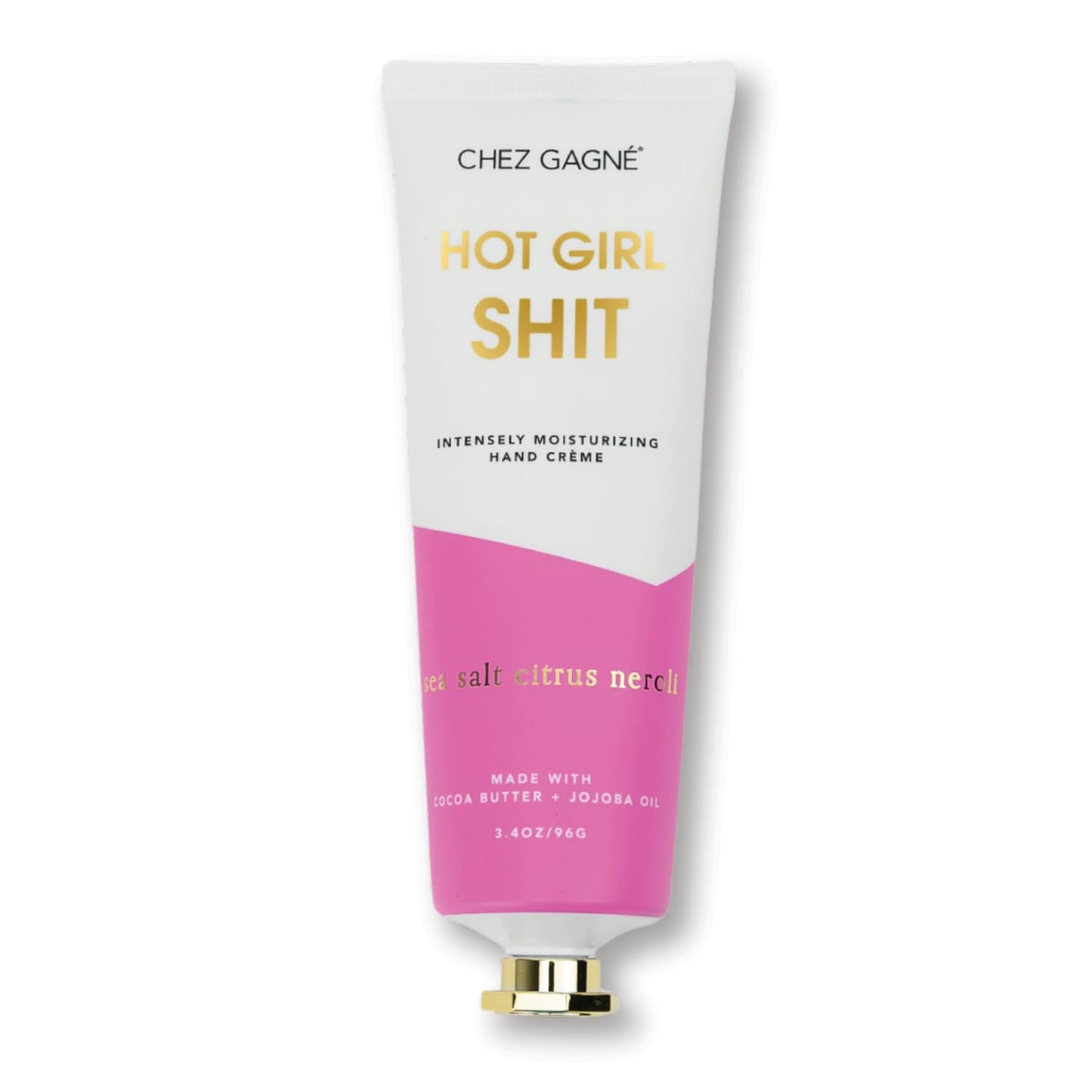 Chez Gagné Intensely Moisturizing Vegan Hand Cream – Jojoba Oil & Cocoa Butter, Non-Greasy, Fast-Absorbing, Made in USA