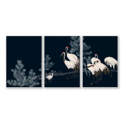 Chinese Art Wall Decor | Set of 3 Asian Inspired Wall art Prints