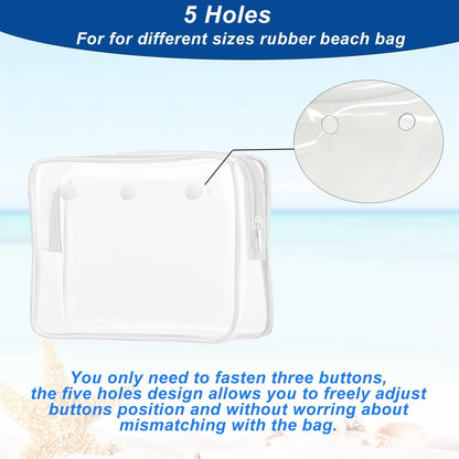 Choshion Clear Insert Bag Accessories for Beach Tote | Clear Cosmetic, Toiletry & Makeup Organizer