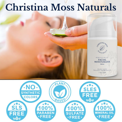Christina Moss Naturals Original Moisturizer – Organic, Gentle, Non-Toxic Skincare