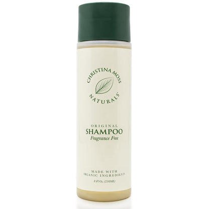Christina Moss Naturals Shampoo – Organic, Sulfate-Free, Paraben-Free, Cruelty-Free, Unscented