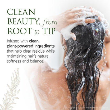 Christina Moss Naturals Shampoo – Organic, Sulfate-Free, Paraben-Free, Cruelty-Free, Unscented