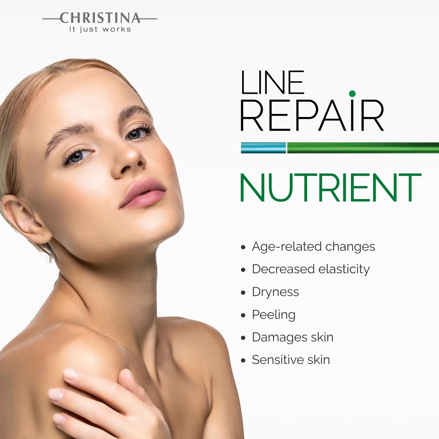 Christina Nutrient Bio Satin Serum - 30 ml, Squalane, Vitamin A & C for Radiant Glow