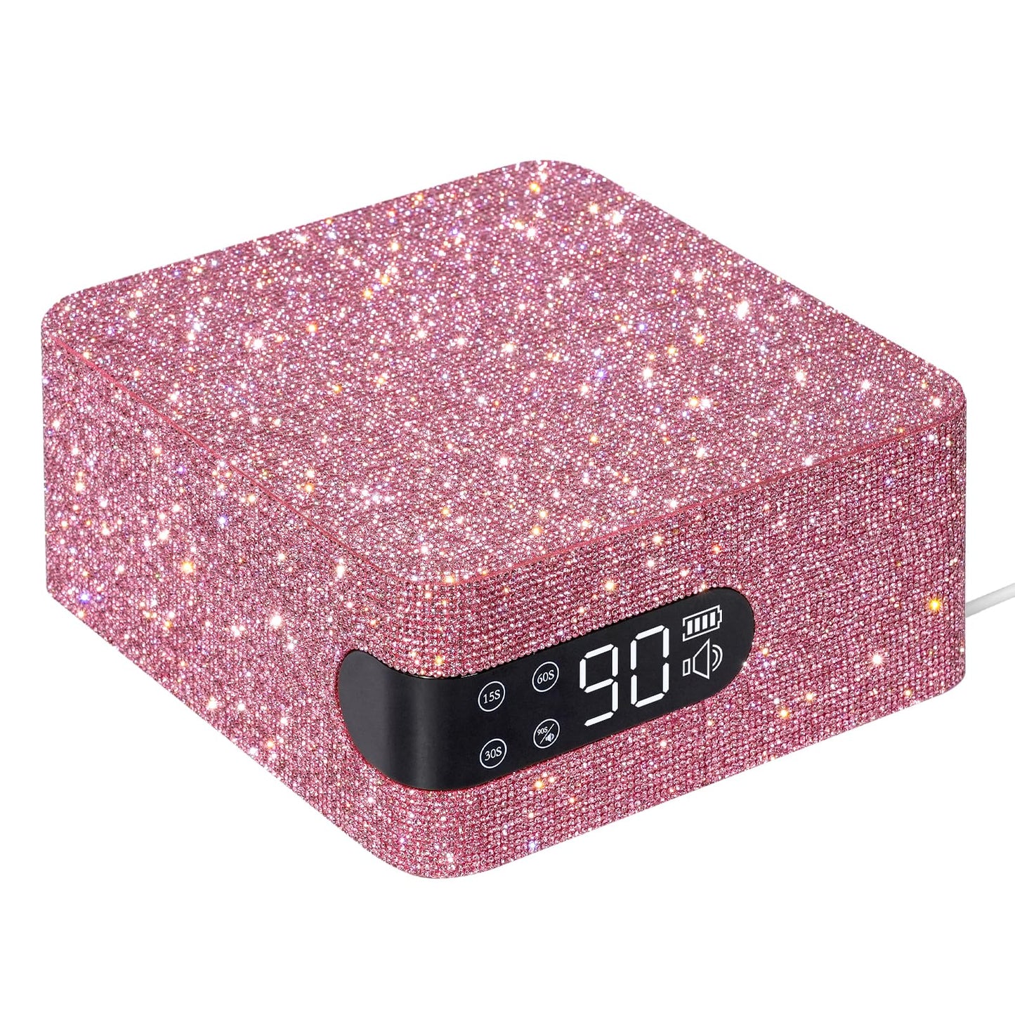 CHRISTINE SHELLY UV Nail Lamp 96W | Fast Gel Curing, 4 Timer Settings, Touch Control