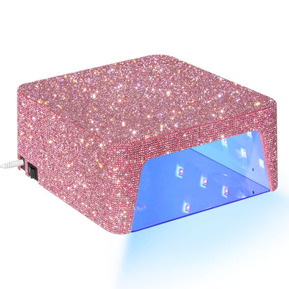 CHRISTINE SHELLY UV Nail Lamp 96W | Fast Gel Curing, 4 Timer Settings, Touch Control