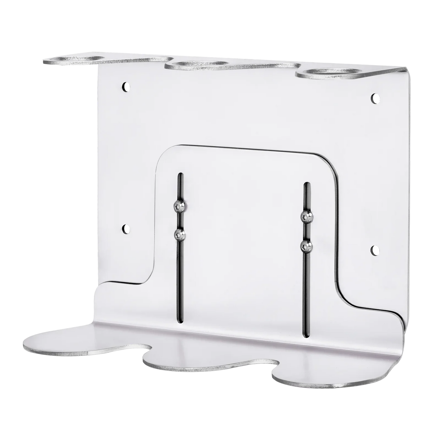 Chrome Triple Wall Mounted Soap Dispenser