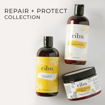CIBU Repair + Protect Shampoo – Strengthening, Color-Safe Daily Use