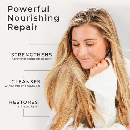 CIBU Repair + Protect Shampoo – Strengthening, Color-Safe Daily Use