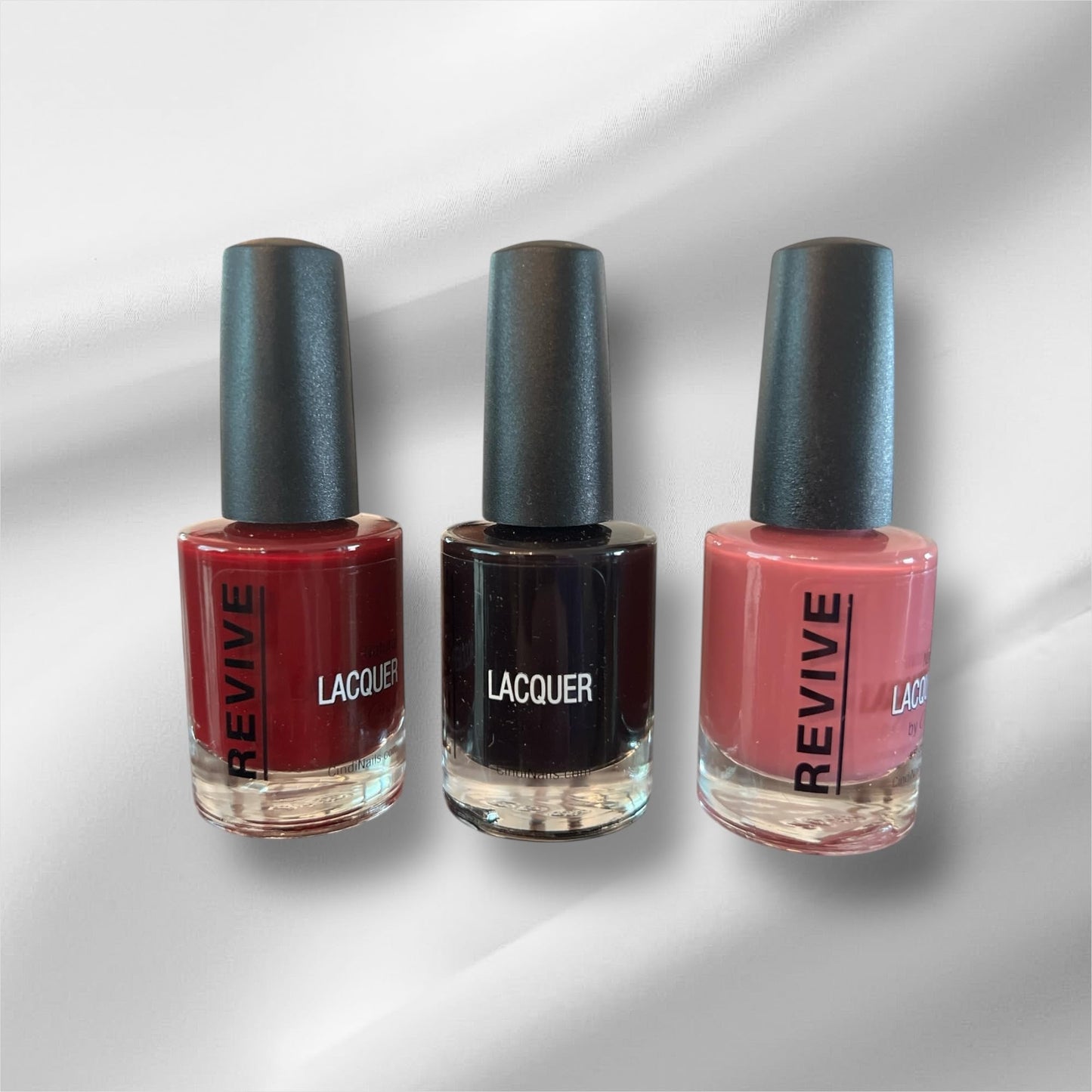 Cindi Nails Dark and Moody 3-Pack: So Me!, Maybe Tomorrow & Windsor Castle – Non-Toxic, Long-Lasting Shades