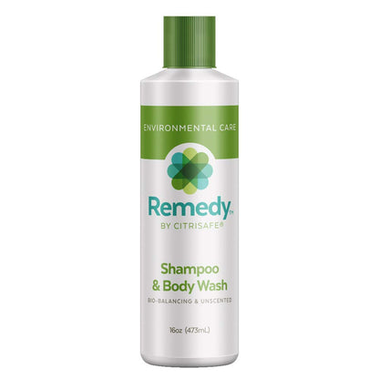CitriSafe Remedy Bio-Balancing Shampoo & Body Wash – Fragrance-Free, 16 oz