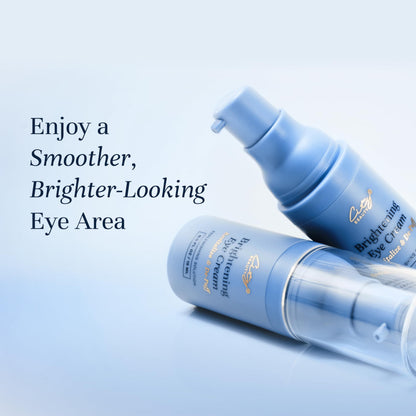 City Beauty Brightening Eye Cream for Dark Circles, Puffiness & Fine Lines | Hydrating Anti-Aging Eye Treatment 0.5 oz