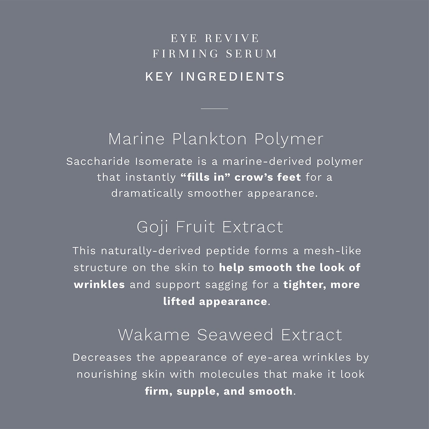 City Beauty Eye Revive Firming Serum – Firm, Hydrate & Tighten Under-Eye Skin | Cruelty-Free