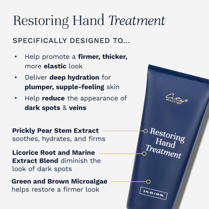 City Beauty Restoring Hand Treatment – Anti-Aging Hand Cream with Wash-Resistant Hydration