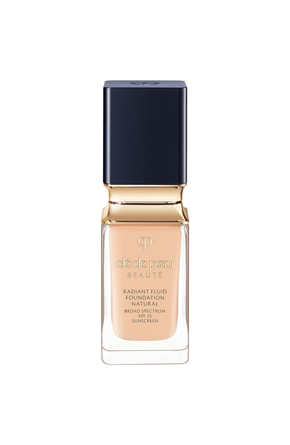 Clé de Peau Beauté Radiant Fluid Foundation Natural SPF 25 O20 – Lightweight, Buildable Coverage