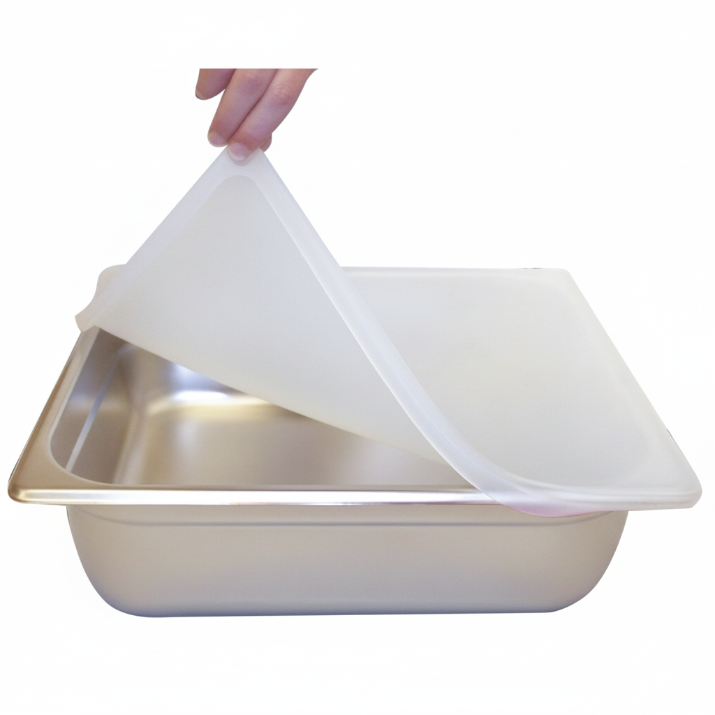 Flexsil-Lid™ 1/4 GN Quarter Size Silicone Gastronorm Lid