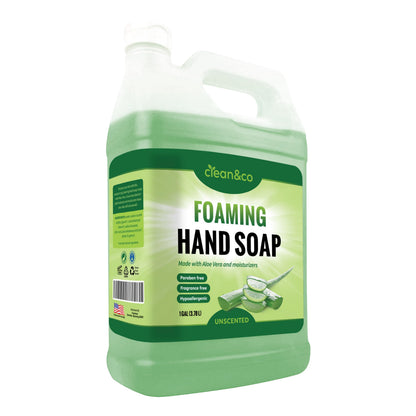 clean&co Foaming Hand Soap — Unscented Refill Bulk 1 Gallon (128 oz)