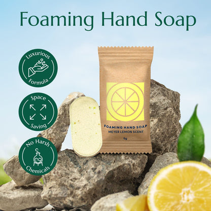 CLEANOMIC Foaming Hand Soap Tablets (6 Pack) – Meyer Lemon Refill