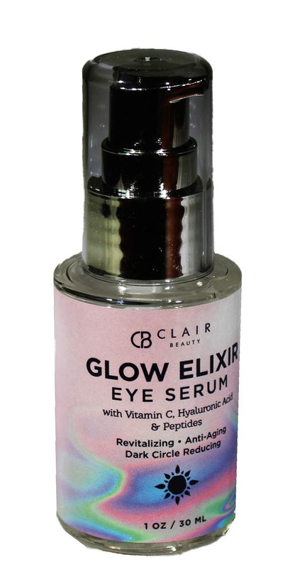 Clear Beauty Vitamin C & Hyaluronic Under Eye Serum – Brighten, Hydrate & Lift