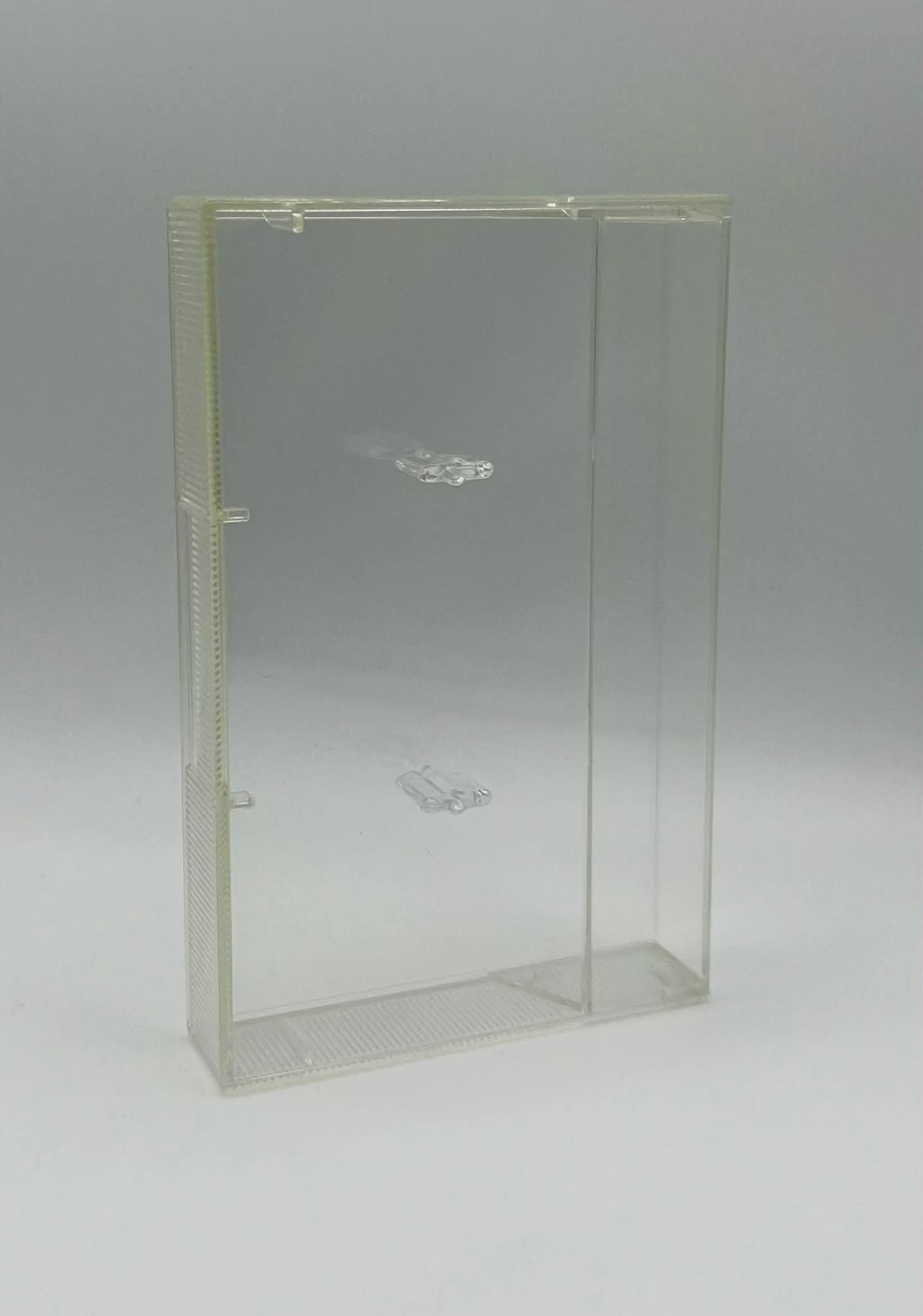 25 x Empty Clear Audio Cassette Tape Cases