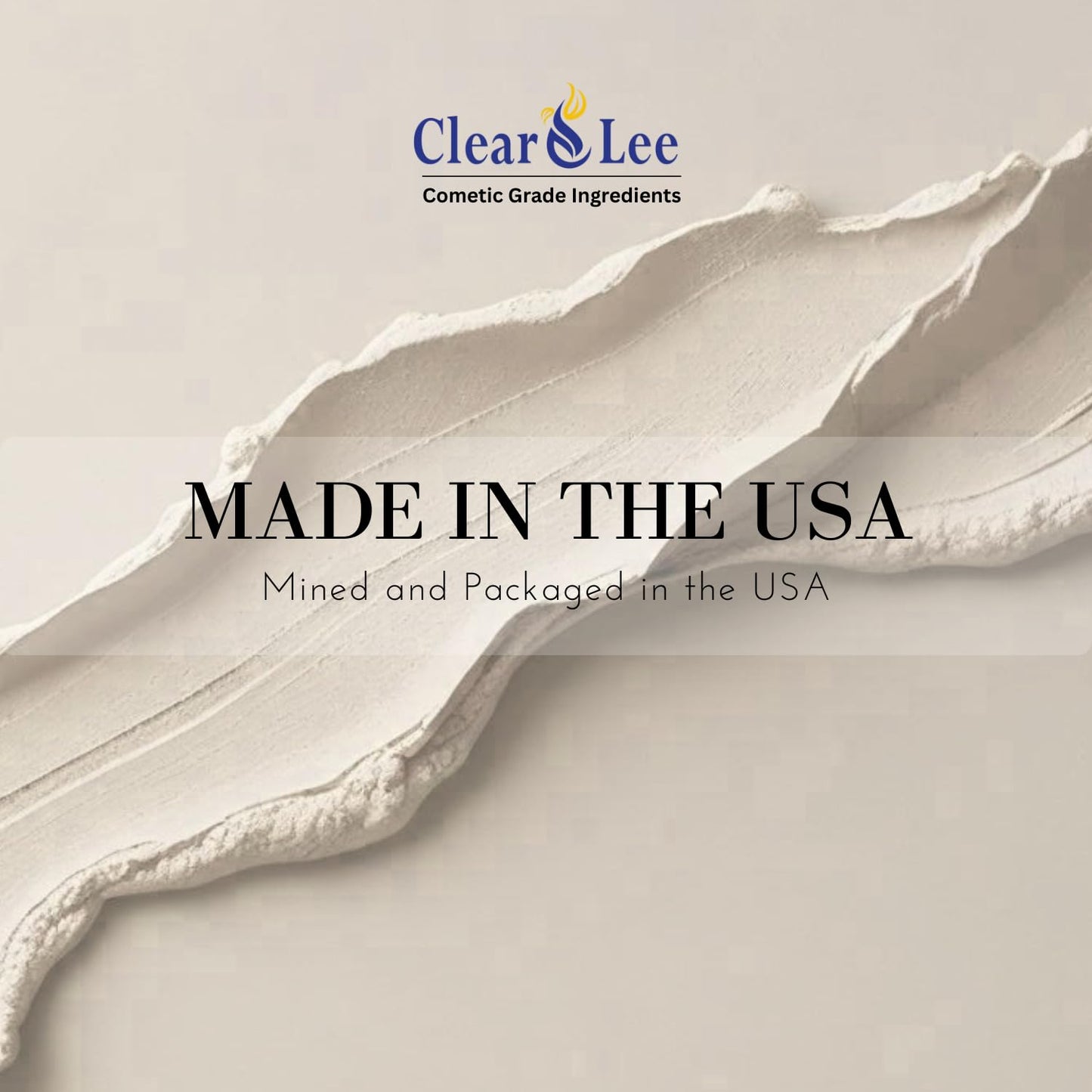 ClearLee Kaolin Clay Cosmetic Grade Powder - 100% Pure, Natural DIY Masks (5 LB)
