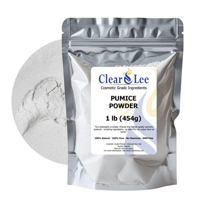 ClearLee Cosmetic Grade Pumice – 100% Pure Volcanic Exfoliant for DIY Skincare (1lb Powder)