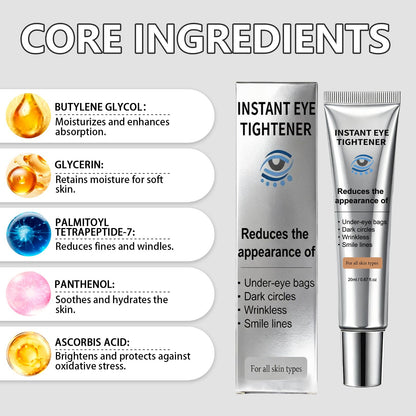 CLERVUN Instant Under Eye Lift Serum – Lightweight Eye Tightener (0.7 fl oz)