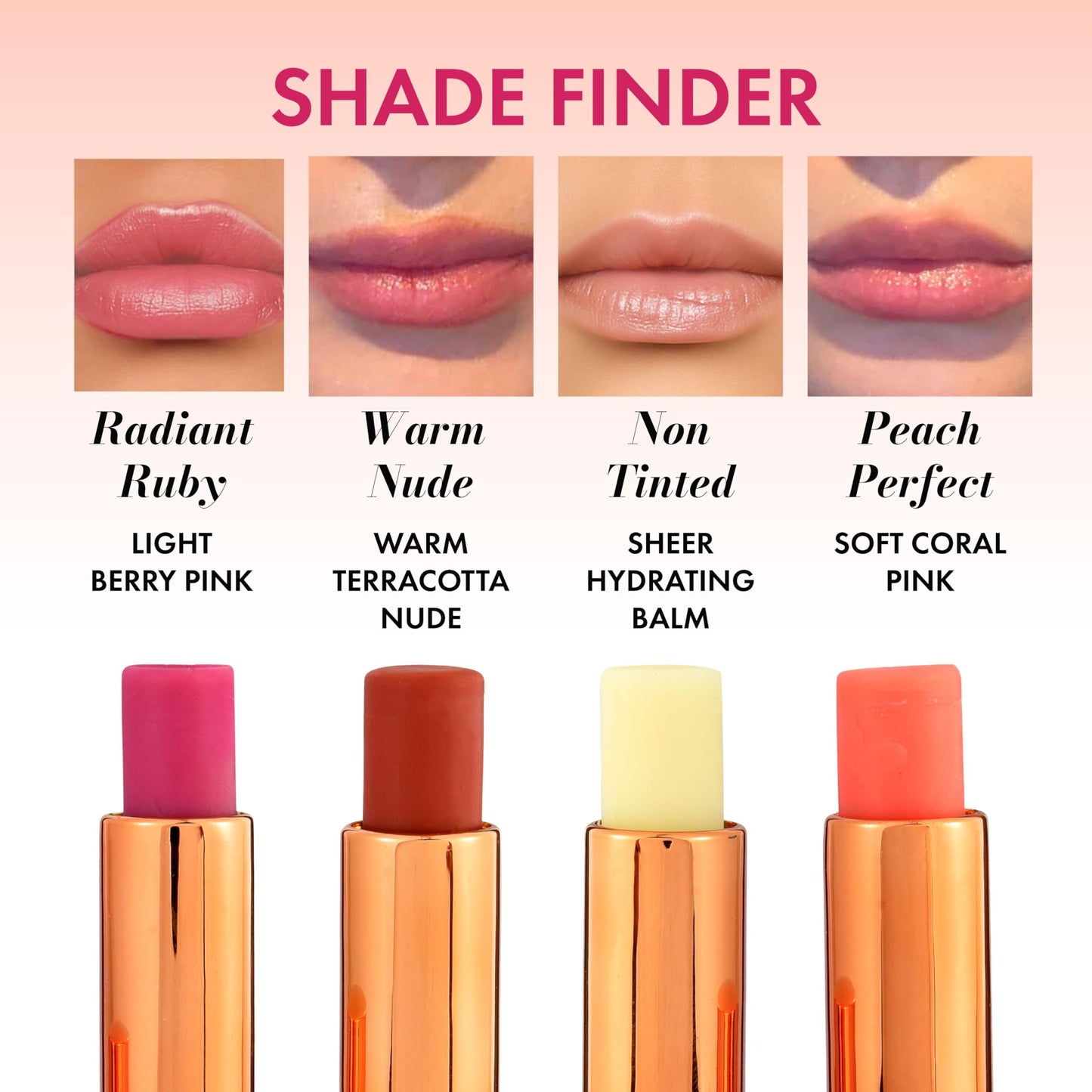 Clinexil Tinted Lip Balm – Hydrating Lip Tint with 10% Squalane & Ceramides