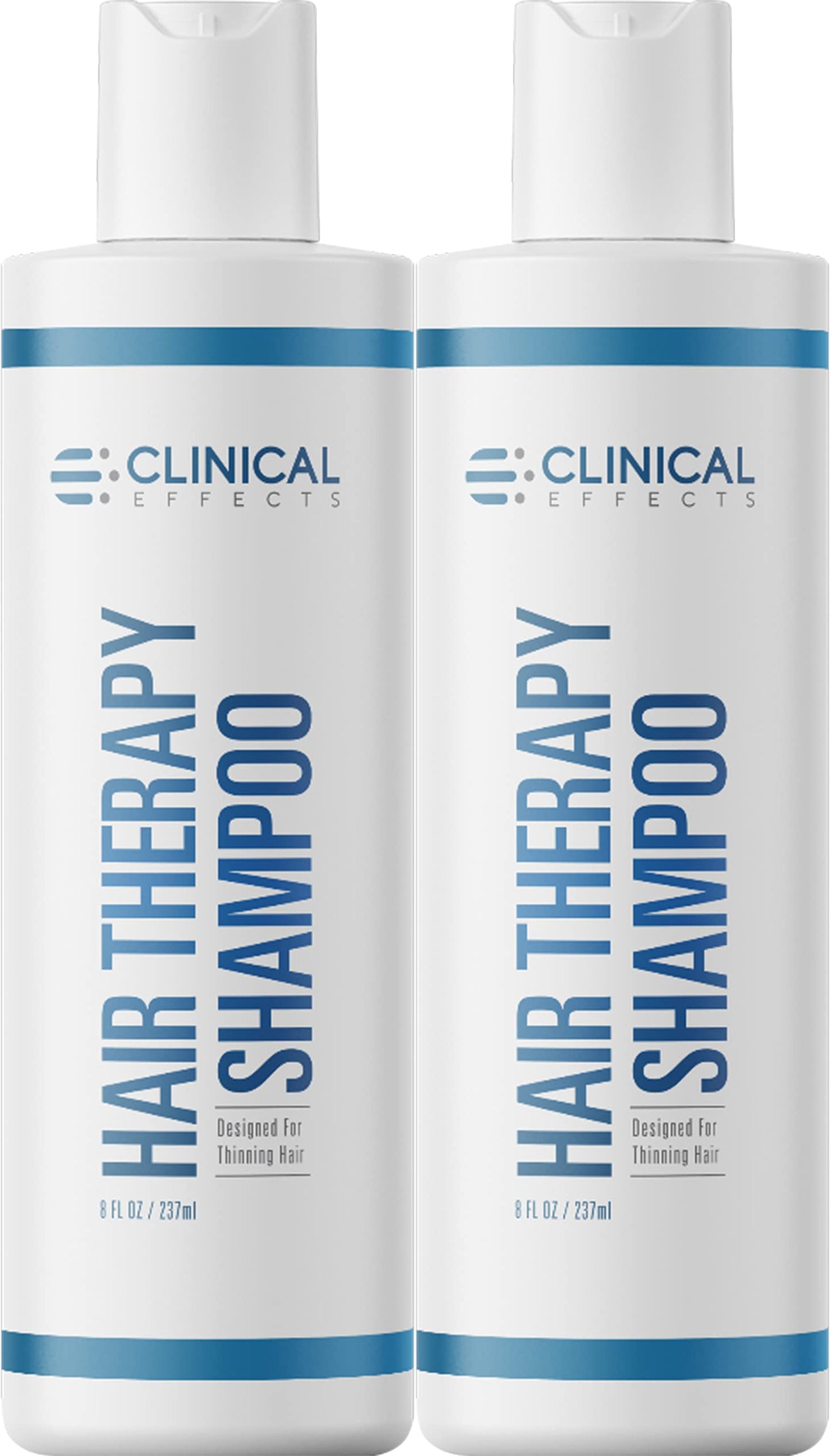 Clinical Effects Hair Therapy Shampoo – Biotin, Anagain & Baicapil – Supports Hair Growth – Made in USA – 2 Bottles
