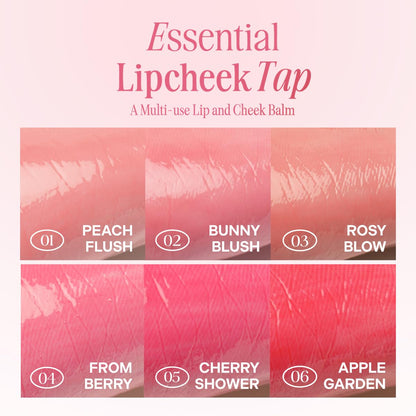 CLIO PROFESSIONAL Essential Lip & Cheek Tap 02 Bunny Flush – Travel-Size Creamy Color