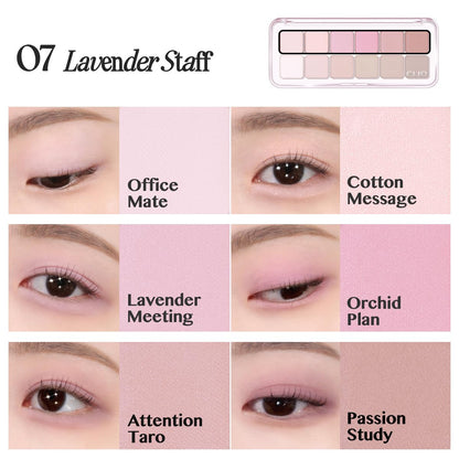 CLIO PRO EYE PALETTE AIR 07 LAVENDER STAFF | All-In-One Eye Palette by CLIO PROFESSIONAL