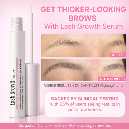 CLIONE PRIME Korean Lash Serum – Lash & Brow Growth, Cruelty-Free, Clinically Tested