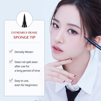 CLIO PROFESSIONAL Superproof Pen Liquid Eyeliner – Precision Tip, Smudge-Resistant, Long-Lasting Color (002 Brown NEW)