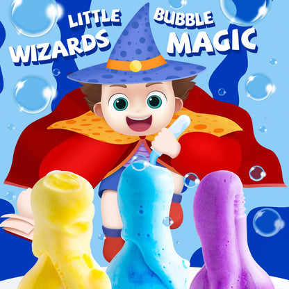 CLOUQUAR Kids Bath Bomb Potions — Non-Toxic Fizzy Bubble Bath, 6-Pack