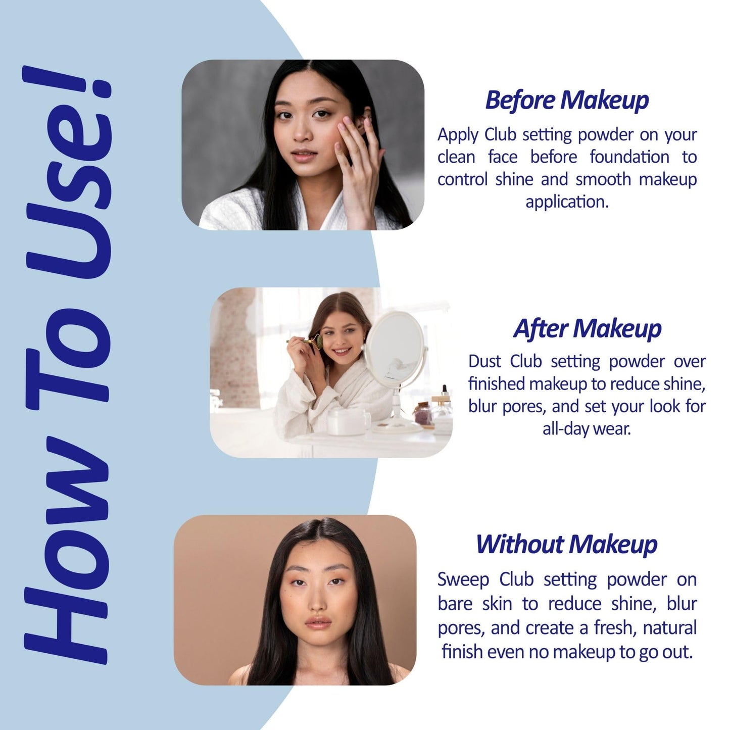 Club Suppin Translucent Setting Powder & Hydrating BB Cream – 2-in-1 Makeup Set