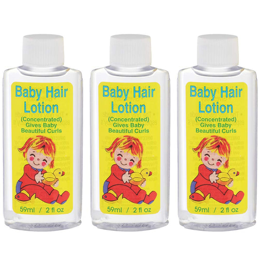 Clubman Gentle Baby Hair Lotion (Concentrated) - 3 Pack, 2 oz Each