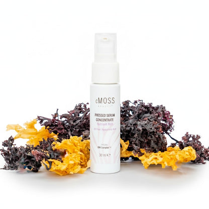 cMOSS BEAUTY Sea Moss Infused Pressed Serum Concentrate – Oil-Free Hydration