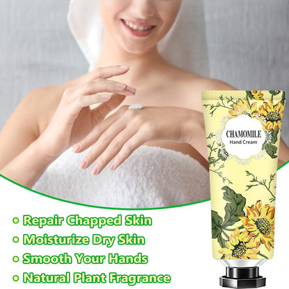 CMWGKBC 10-Pack Hand Cream Gifts Set – Natural Fragrance Travel-Size Lot for Teens & Adults