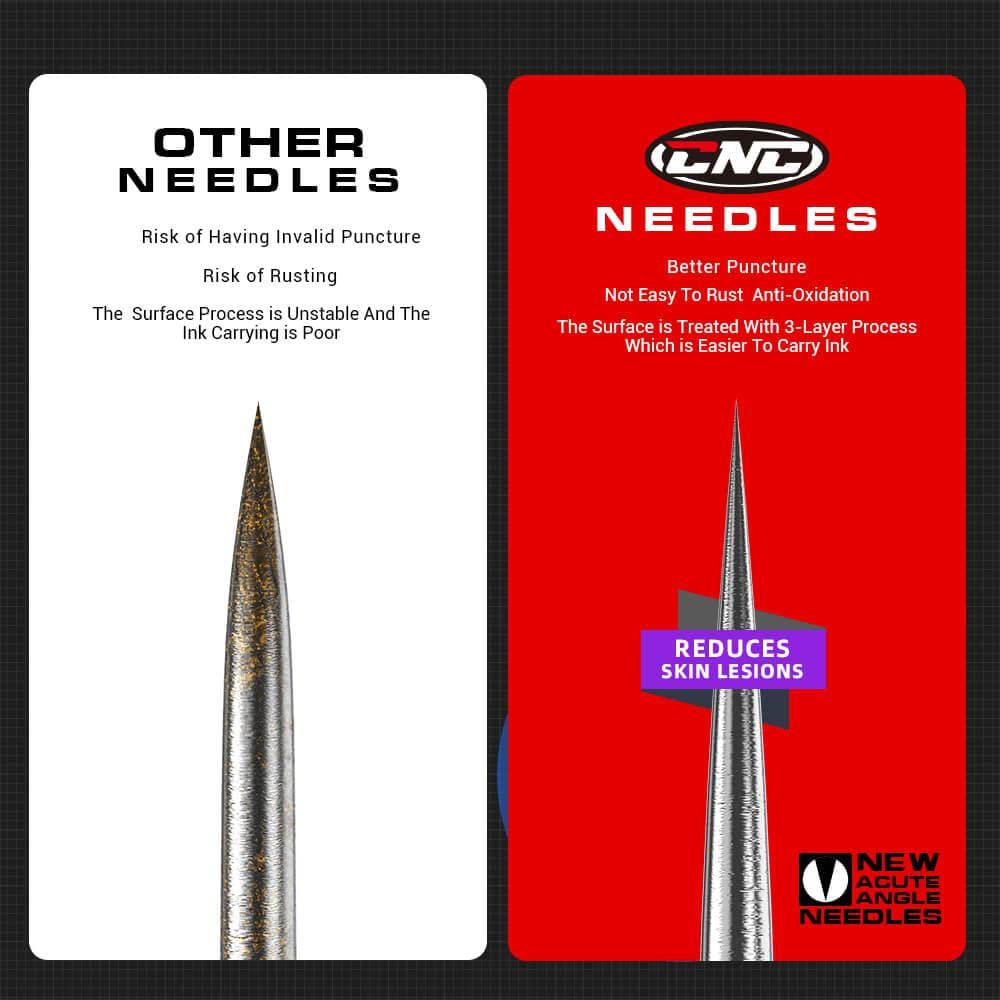 CNC 17RM Tattoo Needles Cartridge 20Pcs #12 (0.35mm) Disposable Round Magnum EN04X-20-1217RM