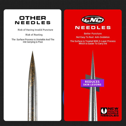 CNC 17RM Tattoo Needles Cartridge 20Pcs #12 (0.35mm) Disposable Round Magnum EN04X-20-1217RM