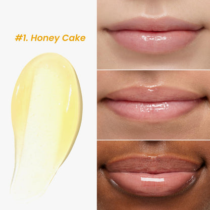 CNP Propolis Jelly Lipcerin Lip Balm & Gloss – 01 Honey Cake with Manuka Honey & Hyaluronic Acid | 0.3 fl oz