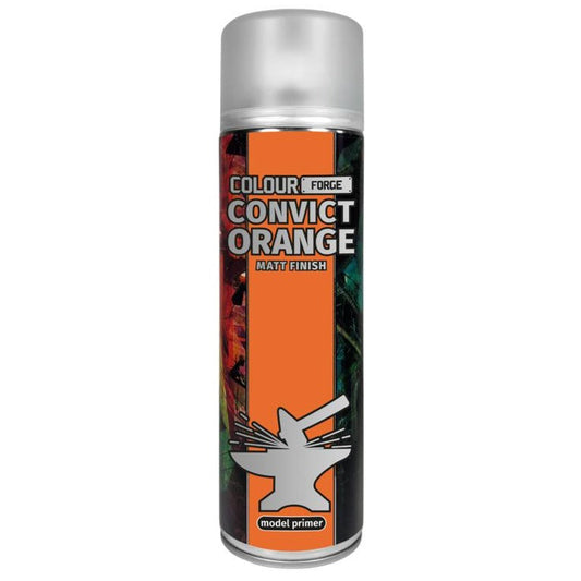 Colour Forge Convict Orange Spray Paint (500ml)