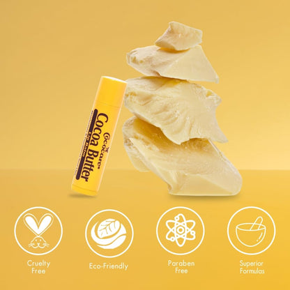 COCOCARE Cocoa Butter Lip Balm - The Little Yellow Stick 5-Pack