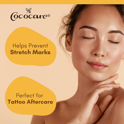 Cococare 100% Cocoa Butter Stick – All-Natural Hydration & Protection (The Yellow Stick) – 6 Pack