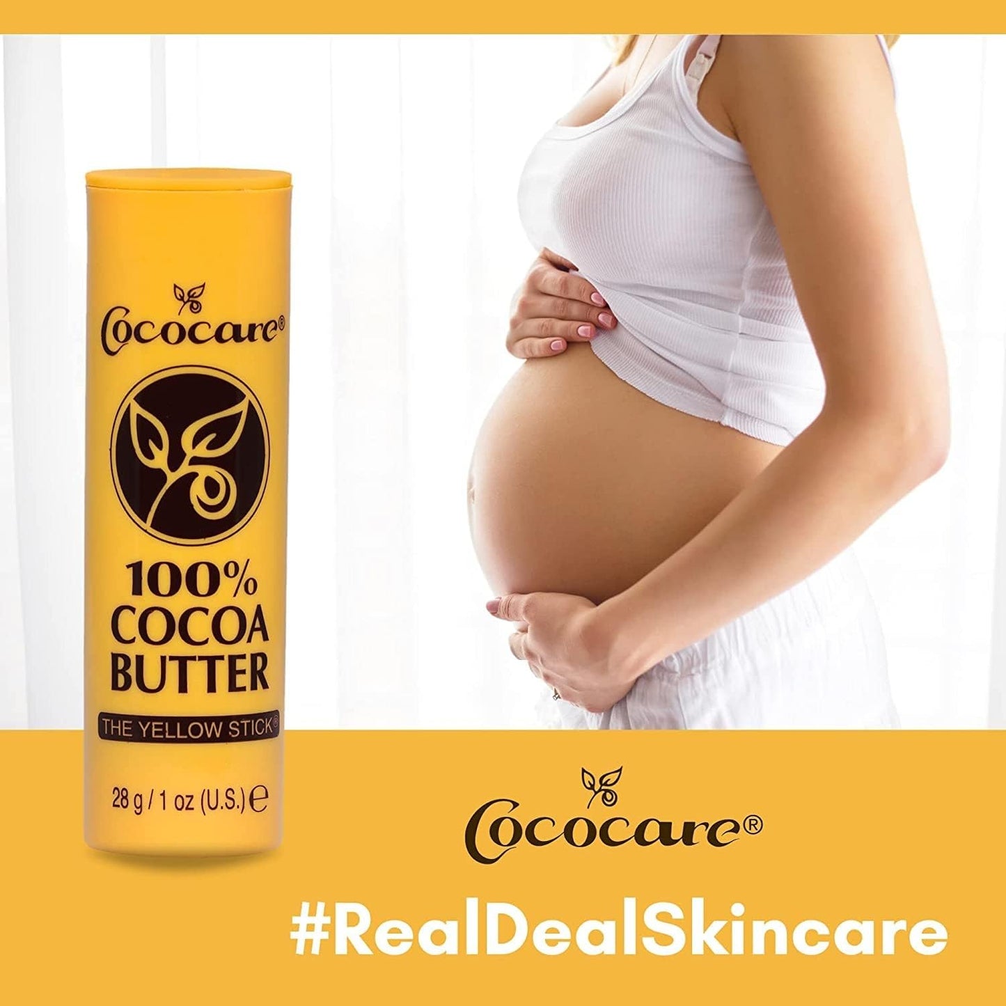 Cococare Cocoa Butter Stick, 1 oz – Pack of 7 | Hydration for Dry Skin