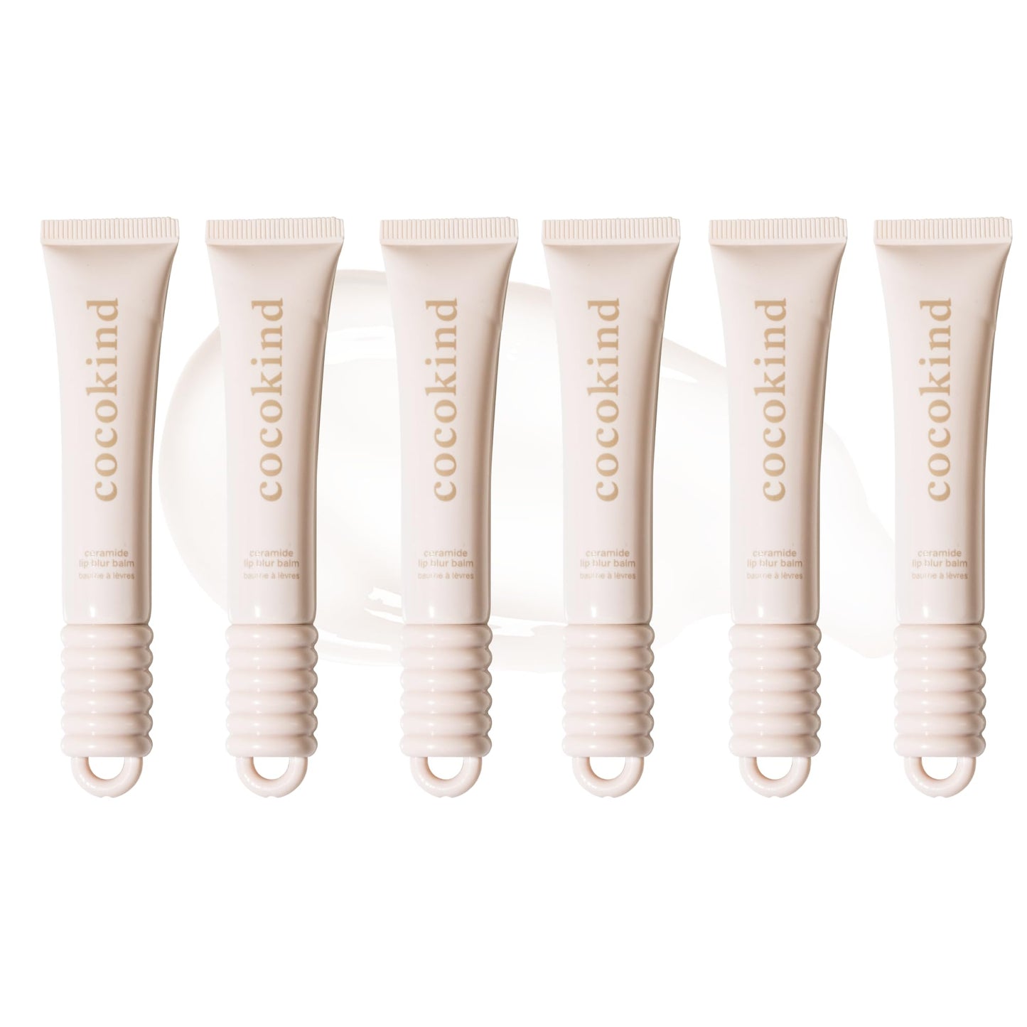 Cocokind Be Real Ceramide Lip Blur Balm — Hydrating, Fragrance-Free Lip Care (6 Pack)