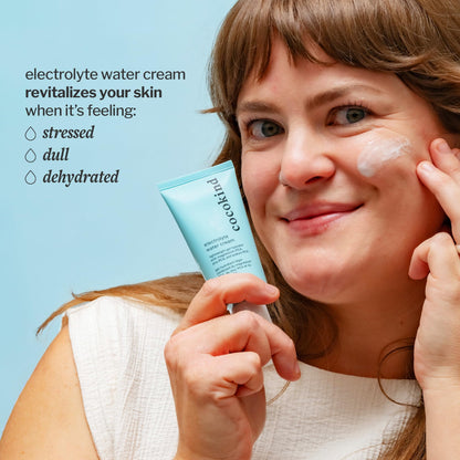 Cocokind Electrolyte Water Cream | Lightweight Hydration Gel for All Skin Types