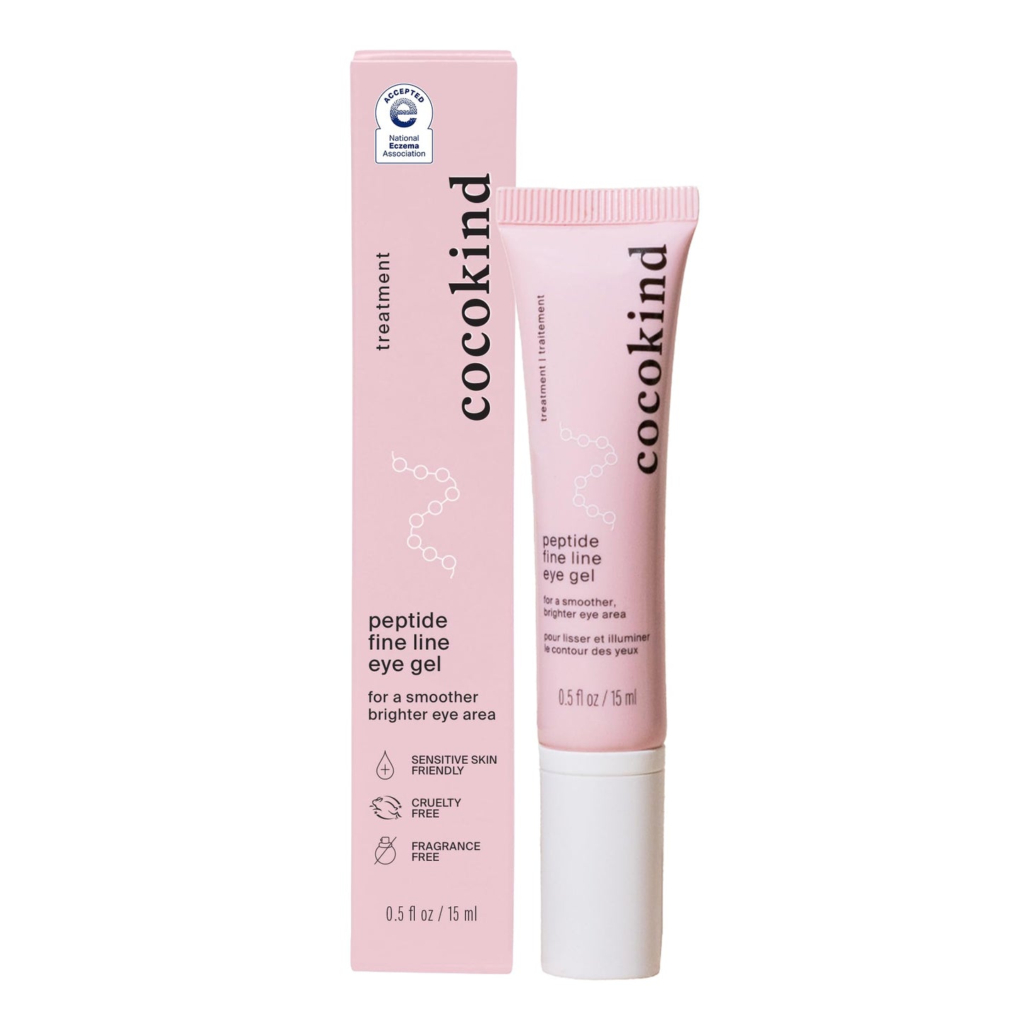 Cocokind Peptide Eye Gel | Lightweight Hydration for Sensitive Skin