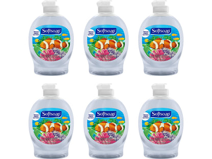 Colgate Softsoap Aquarium Series Liquid Hand Soap – 7.5 fl oz, 6-Pack